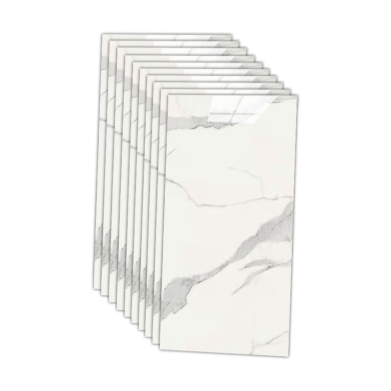 BowLift | 12" x 24" marbling single plate waterproof backsplash wall tile for bathroom