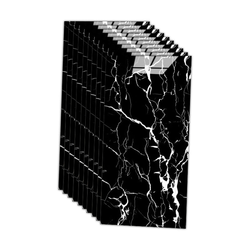 BowLift | 12" x 24" marbling single plate waterproof backsplash wall tile for bathroom