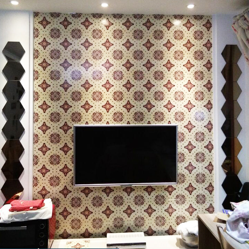 BowLift | Peel & Stick Vinyl Floor Multicolored Style Vinyl Floor with Matt Gloss