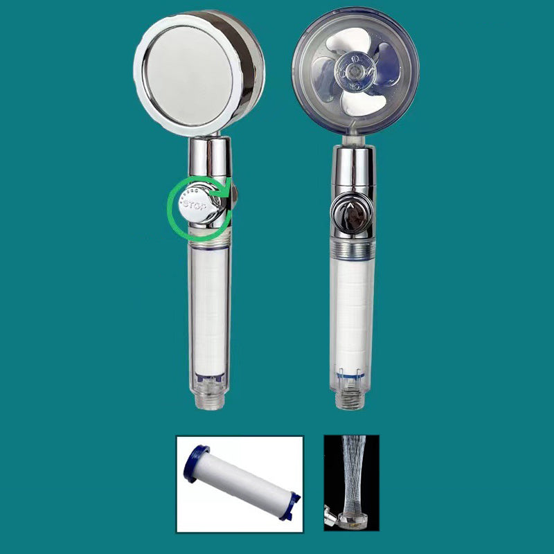 BowLift | Plastic Showerhead Contemporary Handheld Showerhead with Water Filtration