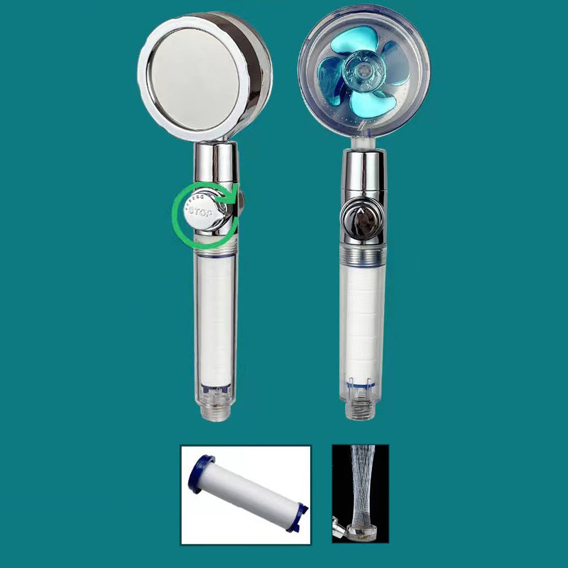 BowLift | Plastic Showerhead Contemporary Handheld Showerhead with Water Filtration