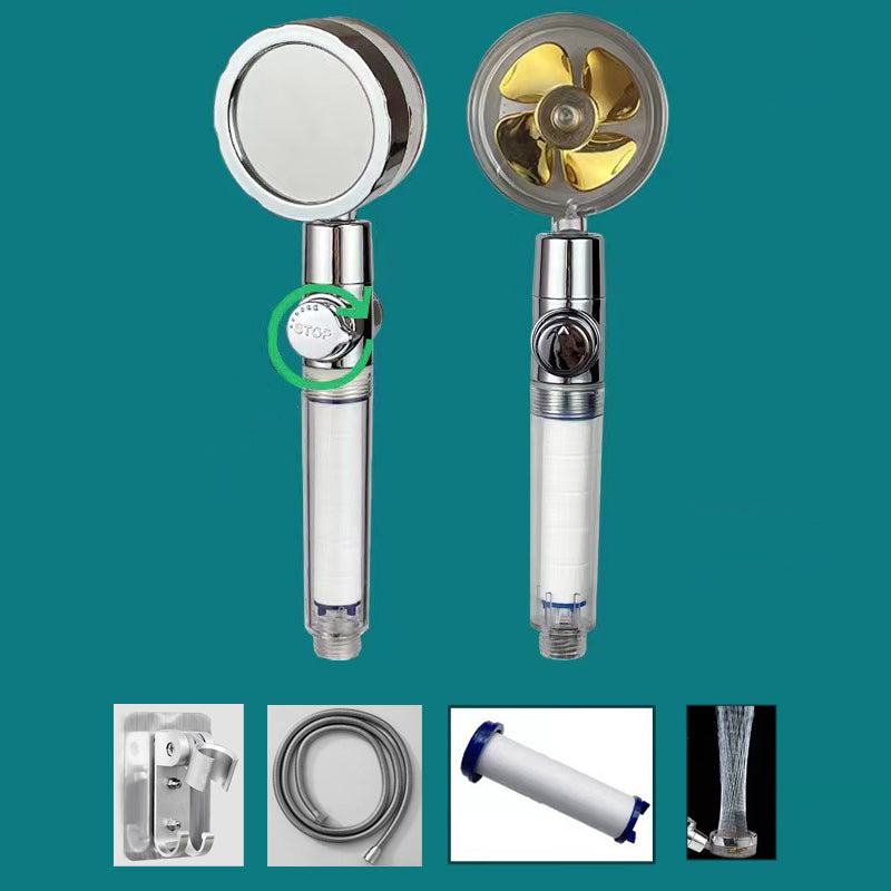 BowLift | Plastic Showerhead Contemporary Handheld Showerhead with Water Filtration