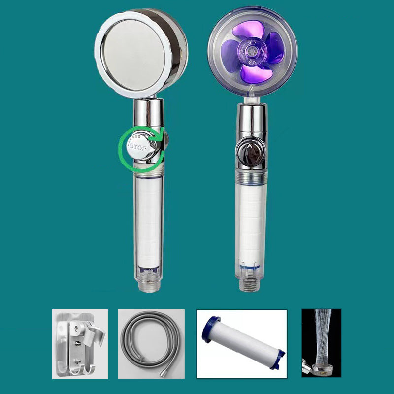 BowLift | Plastic Showerhead Contemporary Handheld Showerhead with Water Filtration