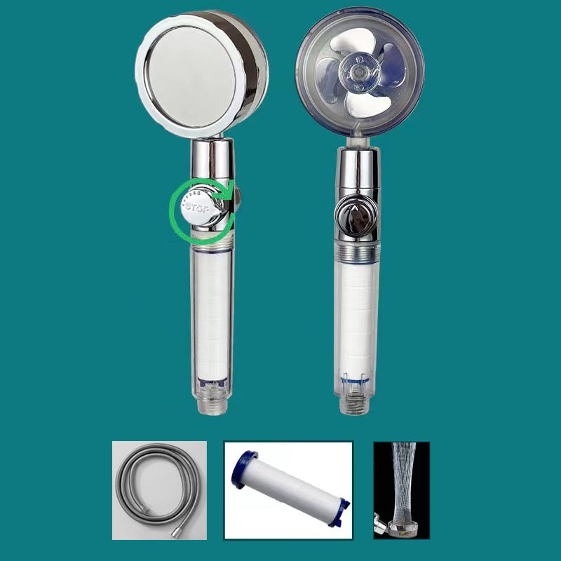 BowLift | Plastic Showerhead Contemporary Handheld Showerhead with Water Filtration