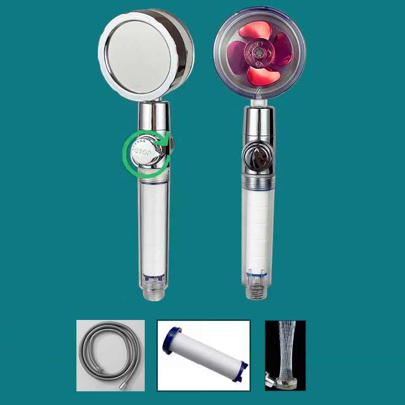 BowLift | Plastic Showerhead Contemporary Handheld Showerhead with Water Filtration