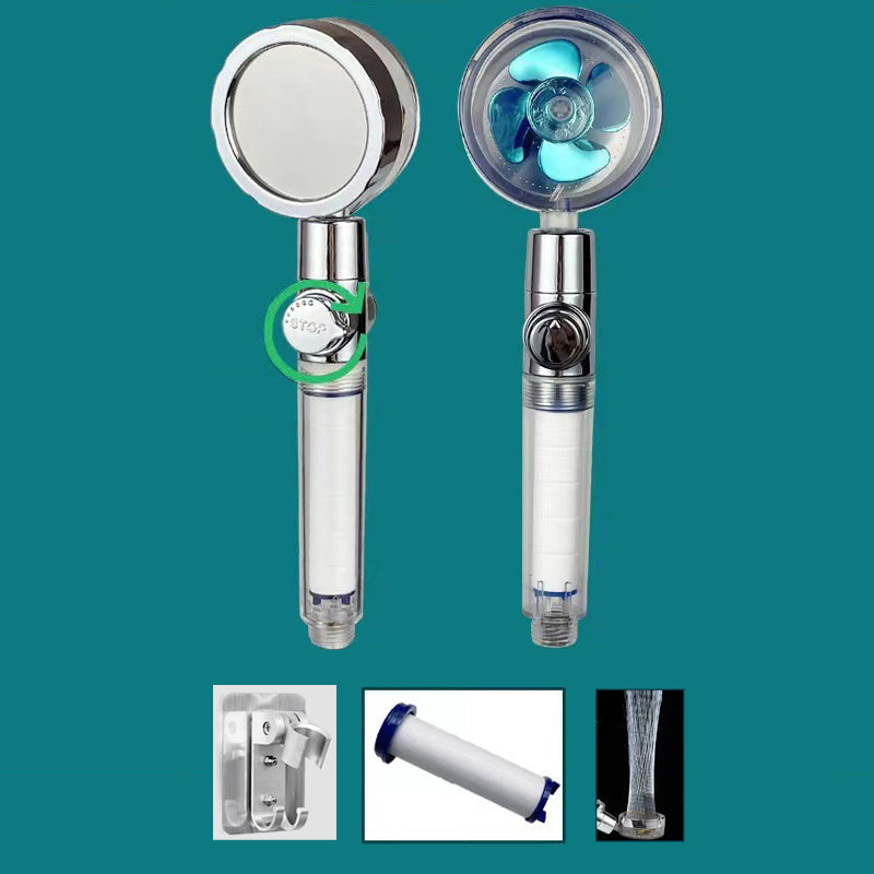 BowLift | Plastic Showerhead Contemporary Handheld Showerhead with Water Filtration