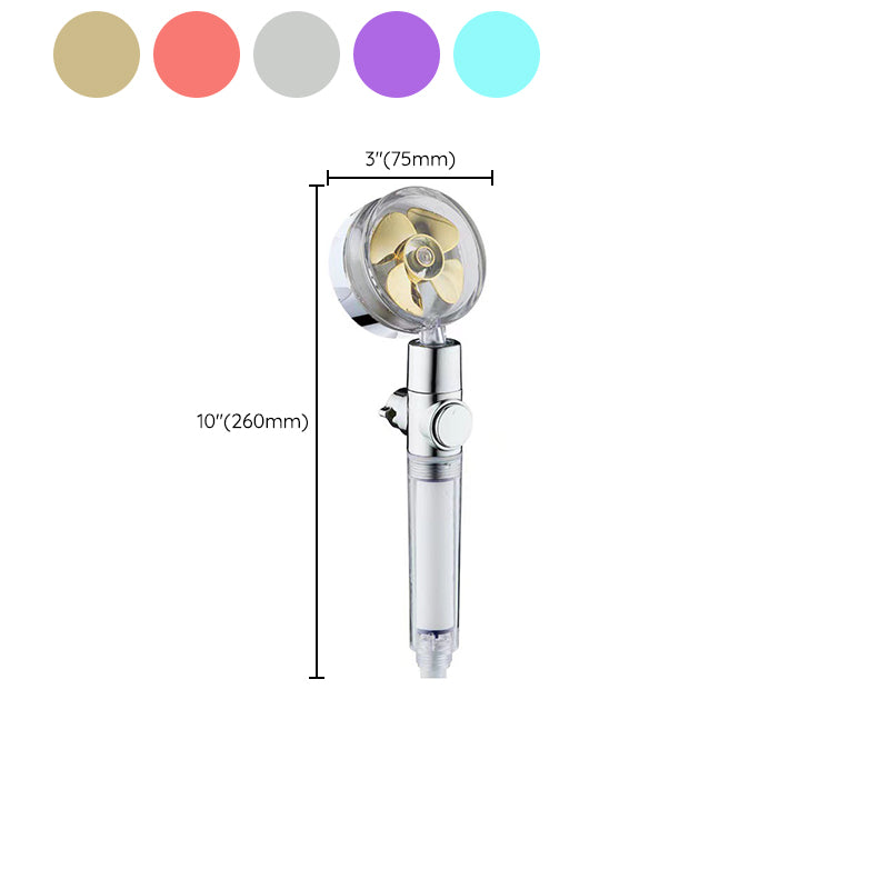 BowLift | Plastic Showerhead Contemporary Handheld Showerhead with Water Filtration