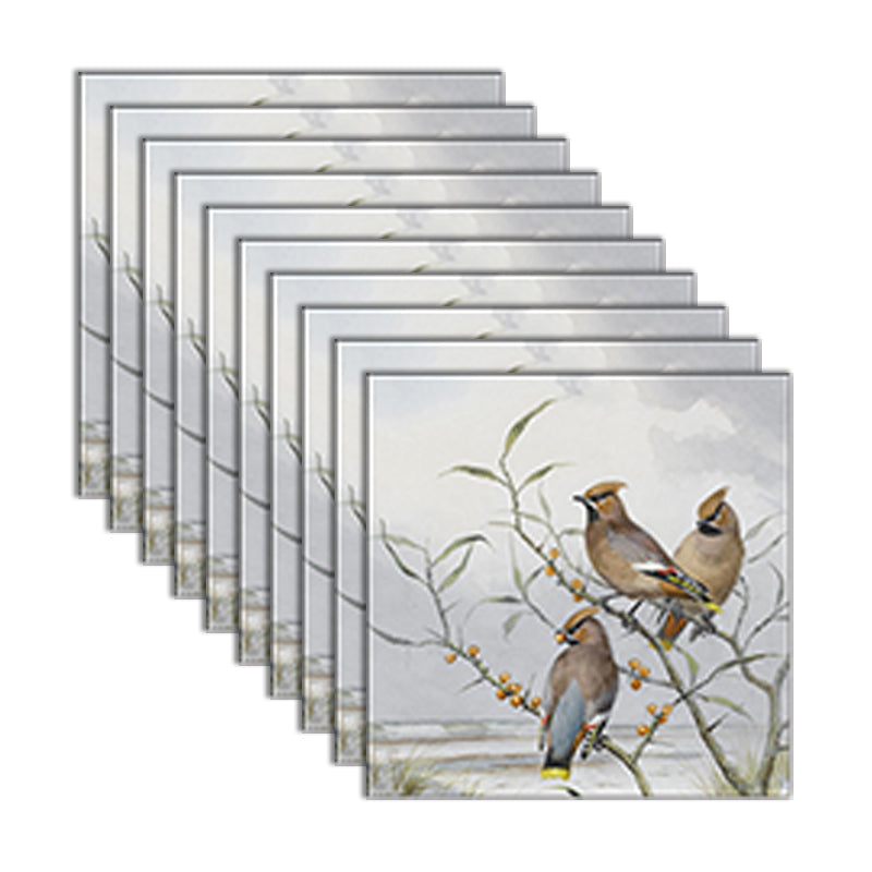 BowLift | PVC Peel and Stick Mosaic Tile Wallpaper with Square Shape