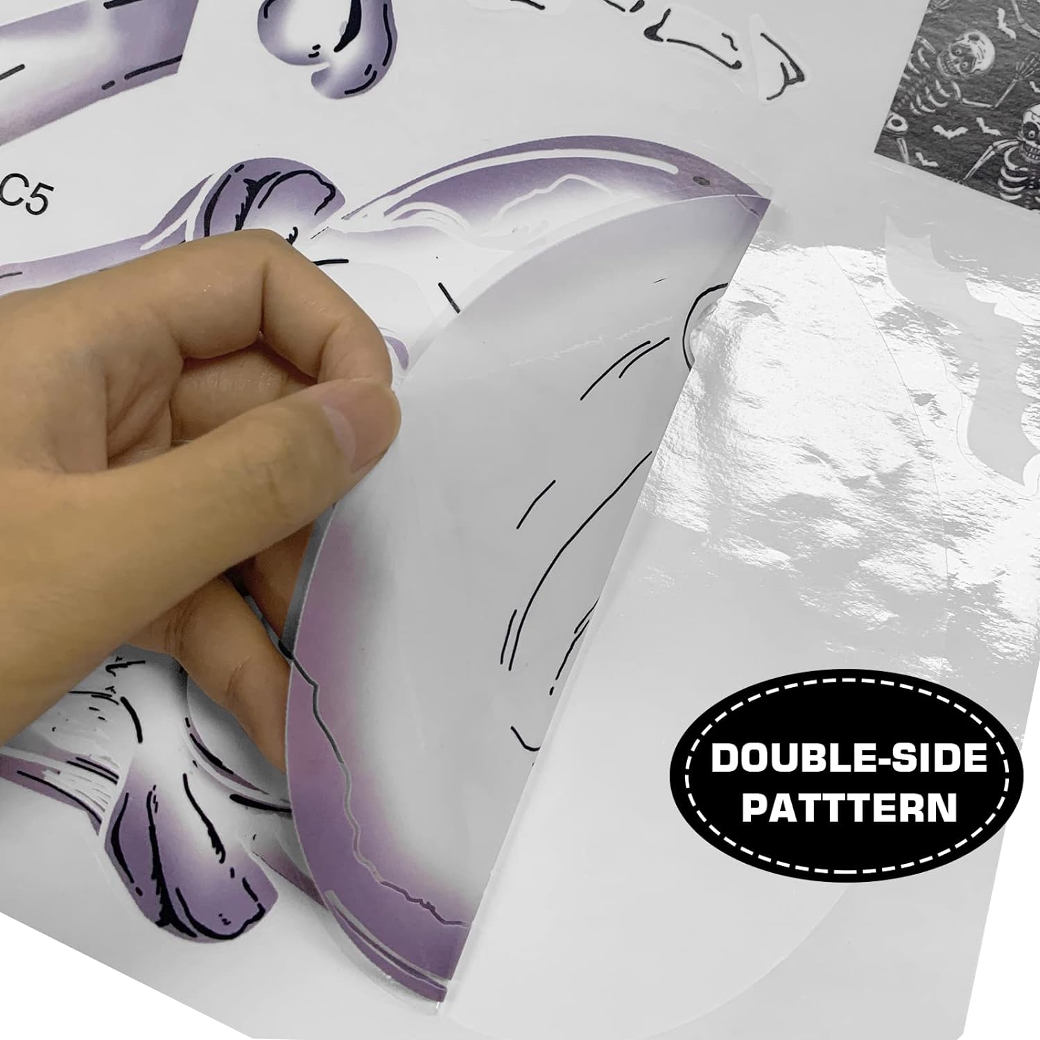 140PCS Halloween Window Clings Decor - Double-Sided Removable Stickers For Indoor Halloween Party Decorations Bowlift