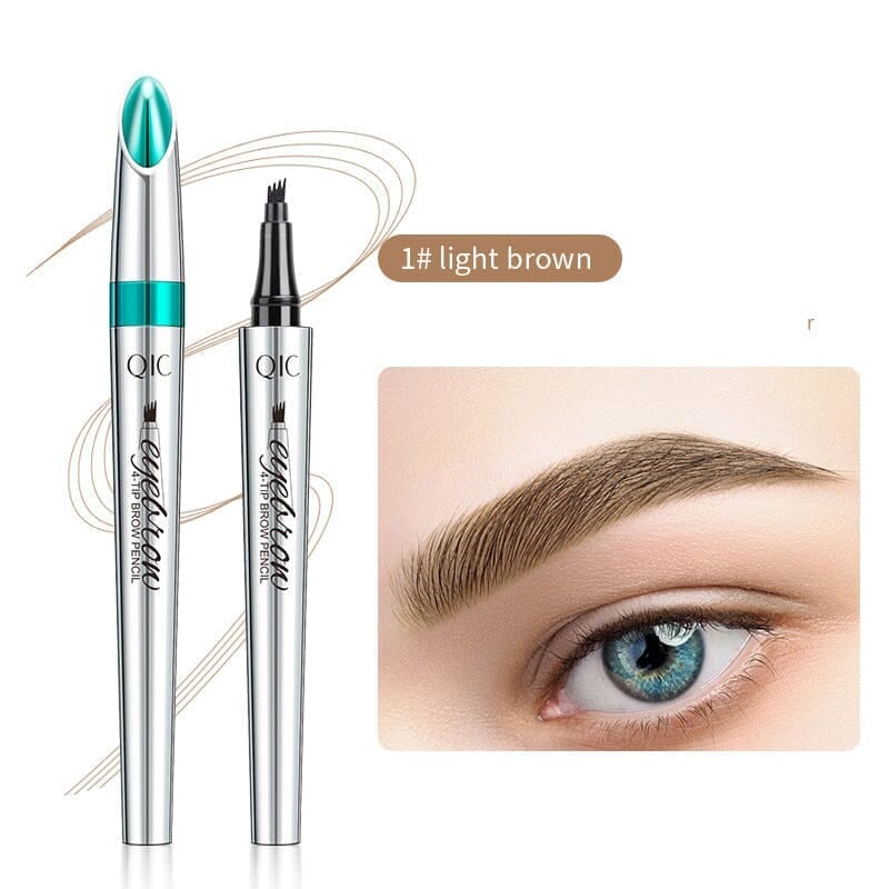 BowLift | 3D Waterproof Microblading Eyebrow Pen 4 Fork Tip Tattoo Pencil