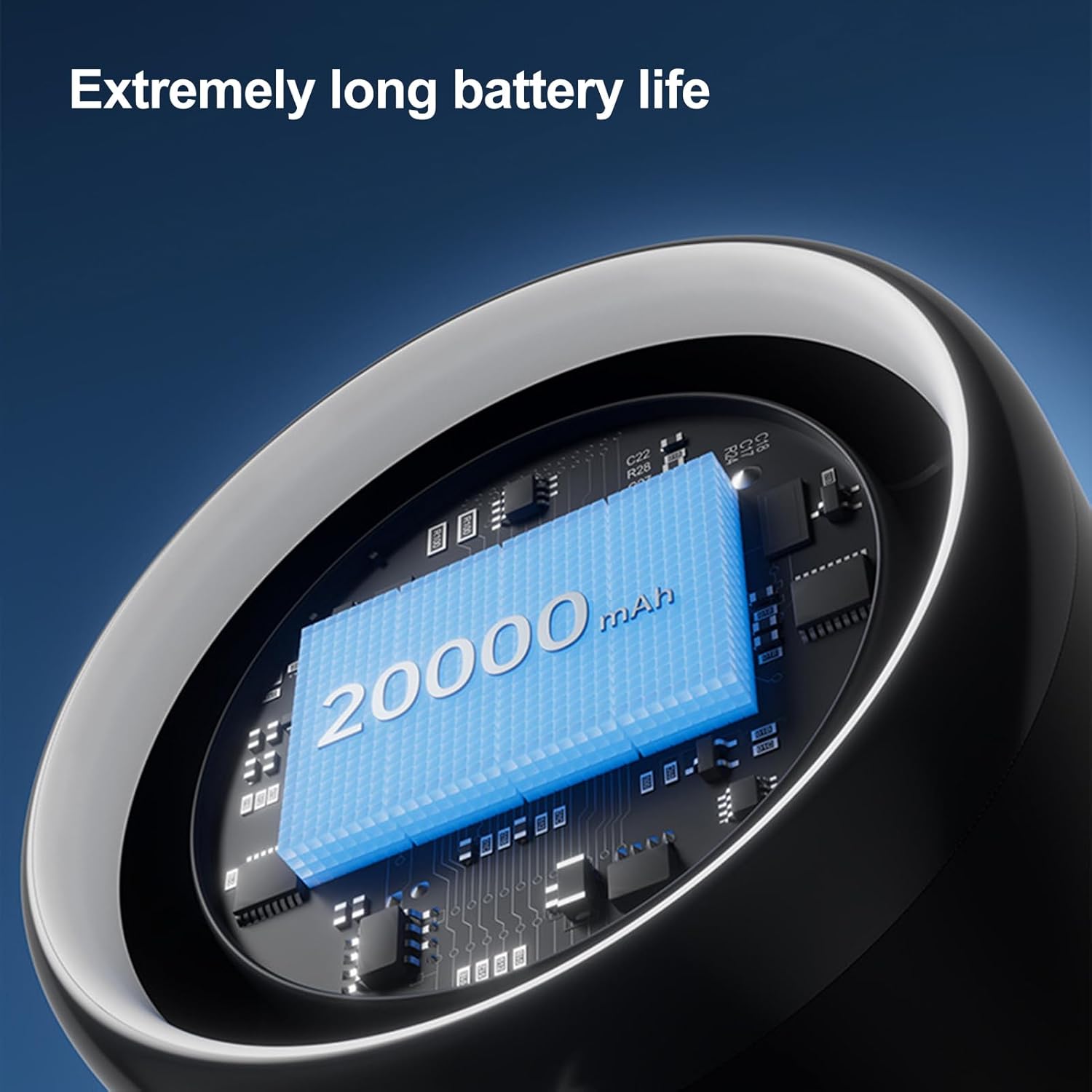 BowLift | Rechargeable Clip-On Stroller Fan with Night Light 100 Speeds