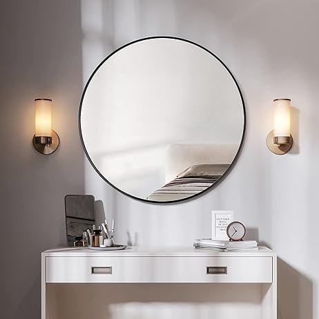 BowLift | PureCircle - Nordic Style Round Mirror