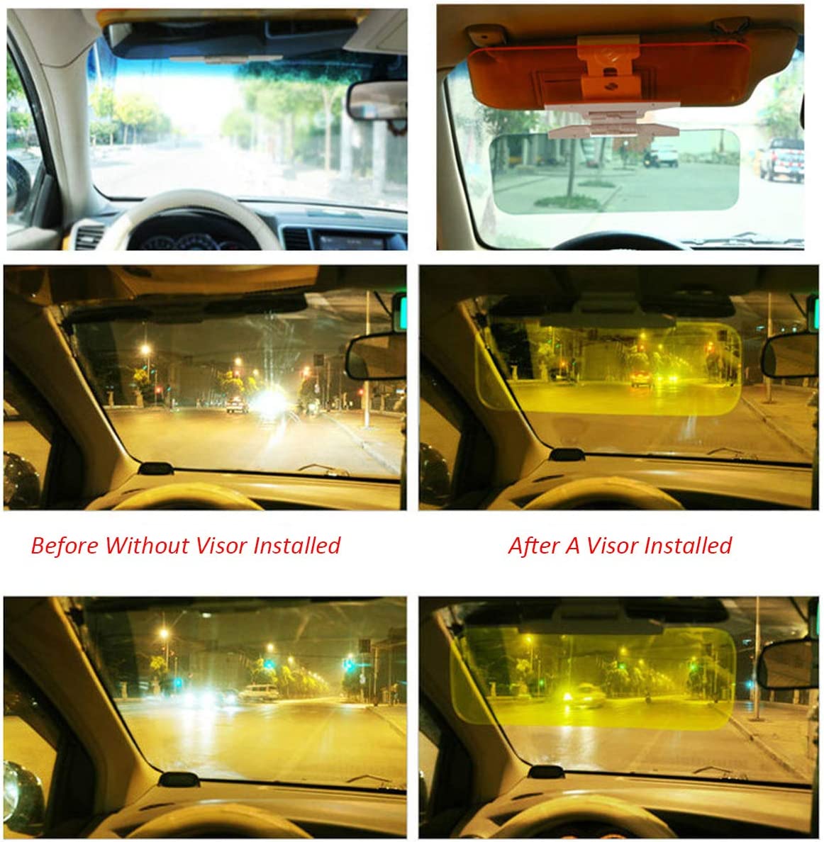BowLift | 2 in 1 Car Anti-Glare Sun Visor
