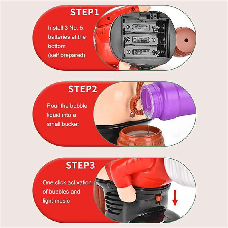 BowLift | Funny Santa Blowing Machine