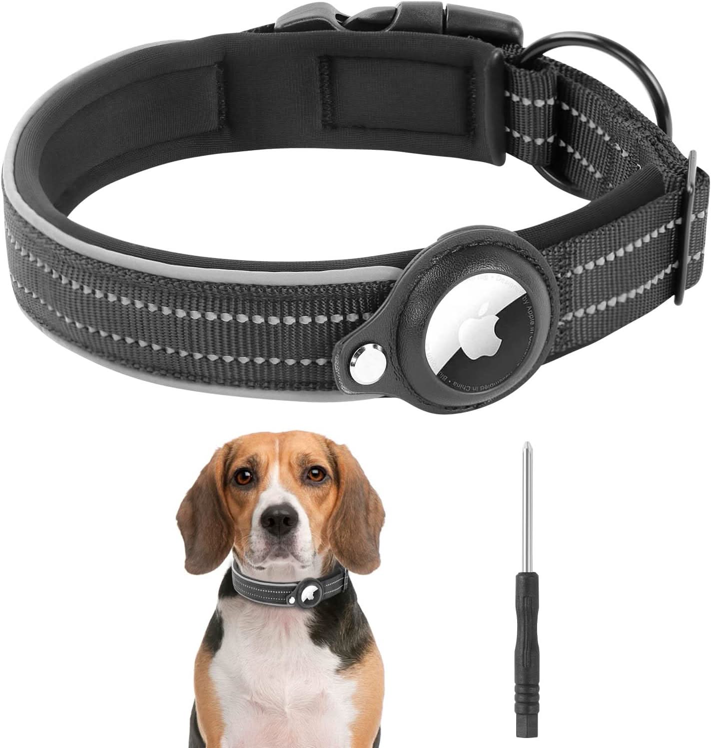 BowLift | LEAZO - AirTag Dog Collar