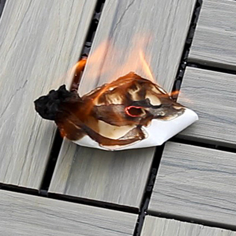 BowLift | 12" X 12" 4-Slat Square PVC Floor Tiles With Interlocking Installation Floor Plates Tiles