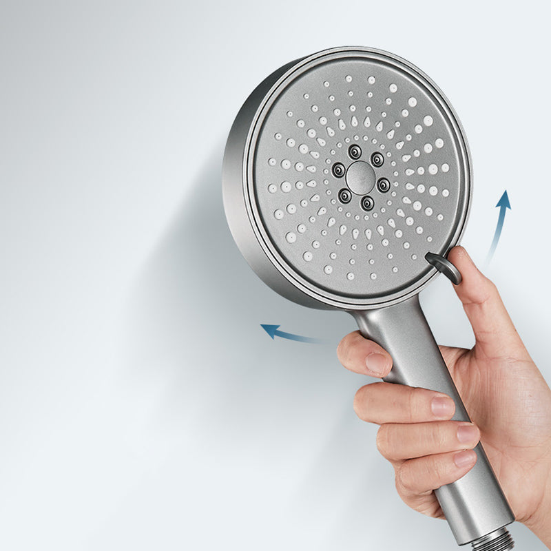 BowLift | Modern Spray Head Round Handheld Water Filtration Showerhead Self-Cleaning