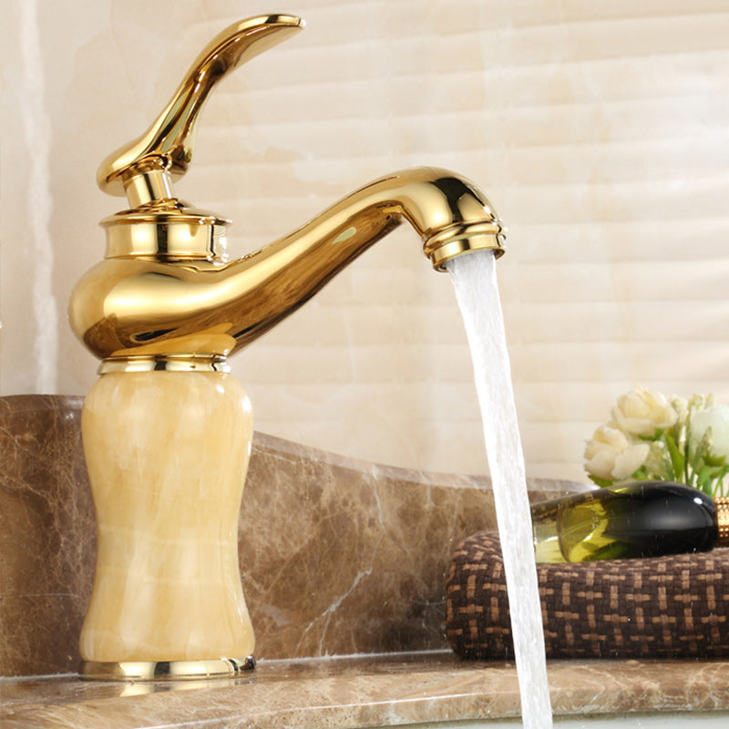 BowLift | Luxury Vessel Faucet Lever Handle Low Arc Vessel Sink Bathroom Faucet