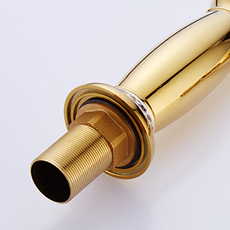 BowLift | Glam Vessel Faucet Swivel Spout Lever Handle Sink Faucet