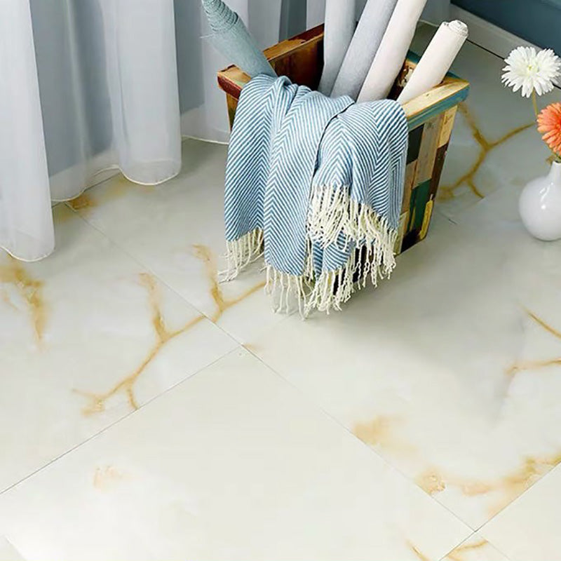 BowLift | Home Indoor Vinyl Floor Peel and Stick Marble Print Square PVC Flooring