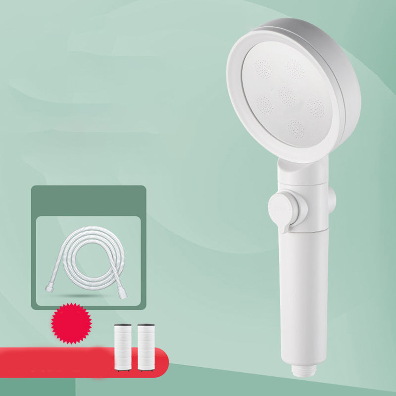 BowLift | Handheld Shower Adjustable Spray Pattern White Round Showerhead