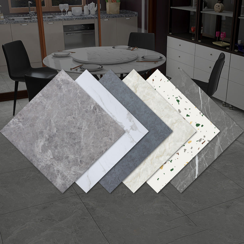 BowLift | Home Vinyl flooring Peel and Stick Marble look square PVC floor coverings for the living room