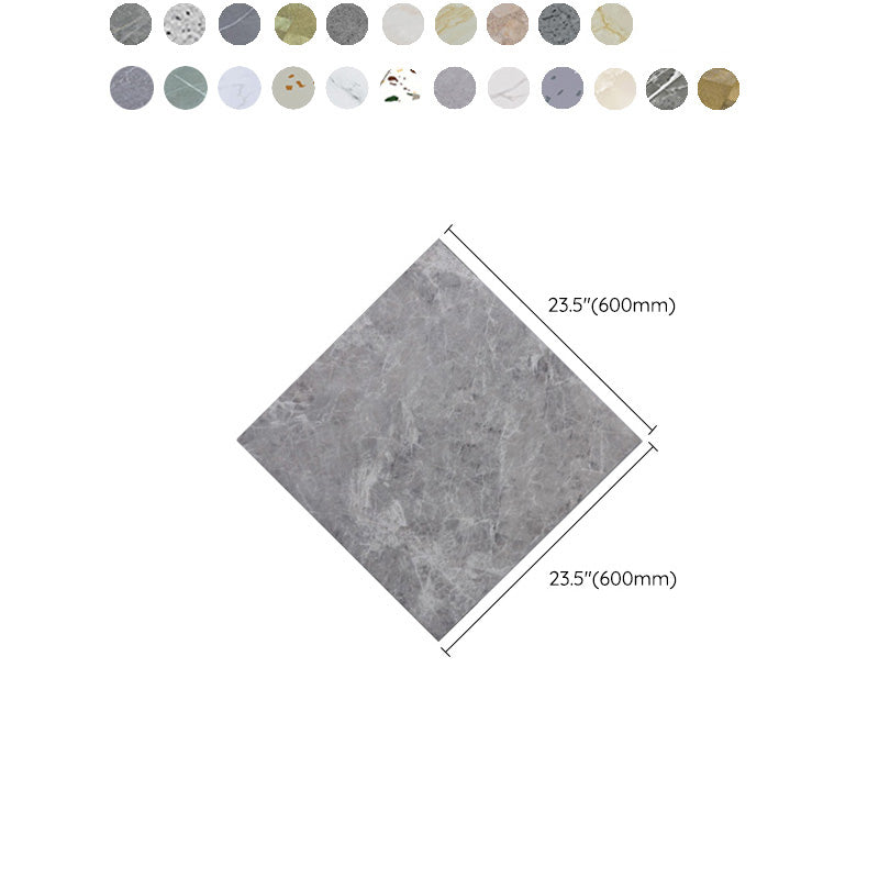 BowLift | Home Vinyl flooring Peel and Stick Marble look square PVC floor coverings for the living room