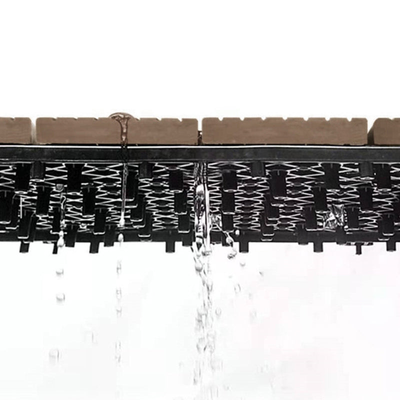 BowLift | 12" X 12" Deck/Patio floor tiles 4-Slat Square for outdoor patio tiles