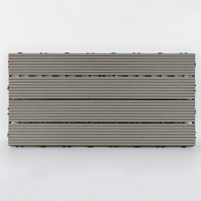 BowLift | 12" X 24" Deck/Pavement Floor Tiles 4-Slat Decking Tiles