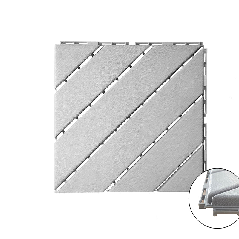 BowLift | 4-Slat 12" X 12" PVC Floor Tiles Connection Installation Floor Tiles