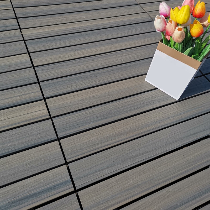 BowLift | Snap garden tiles striped pattern tile set paving slab