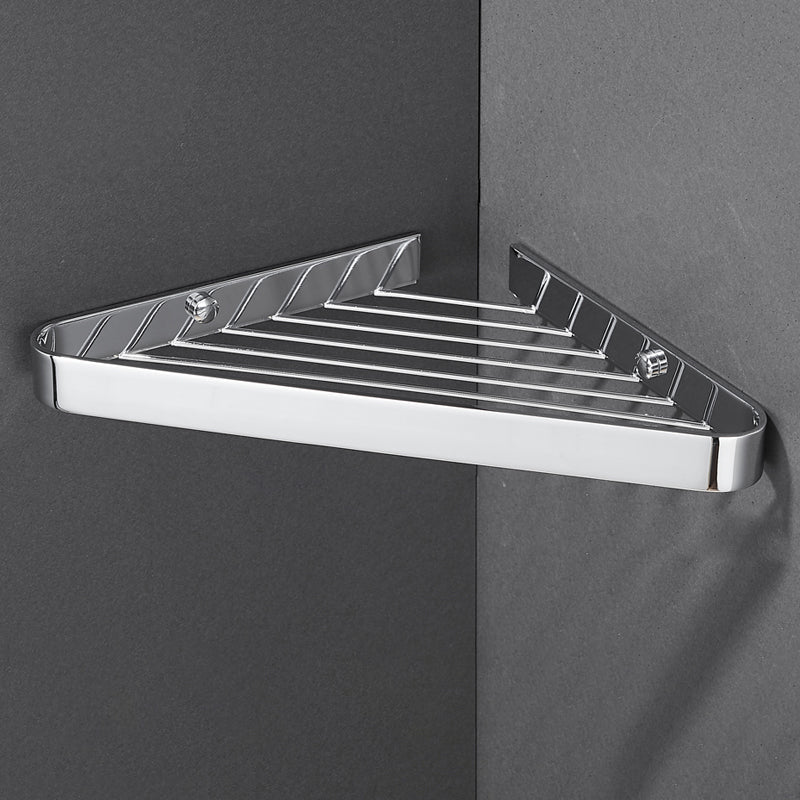 BowLift | 2-piece modern bathroom accessory set, polished chrome/gold, bathroom shelf