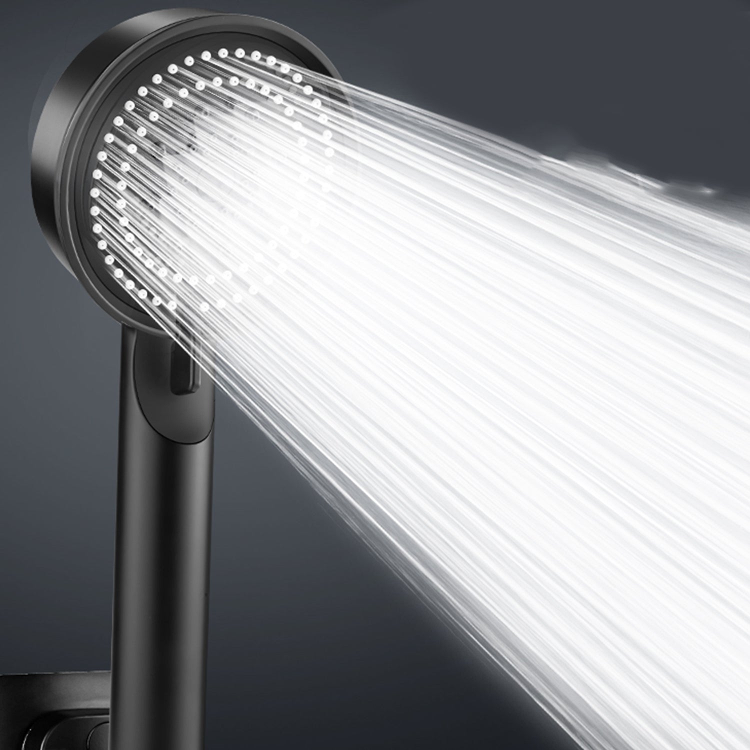 BowLift | Round Hand Shower Adjustable Spray Pattern Wall Mounted Shower Head