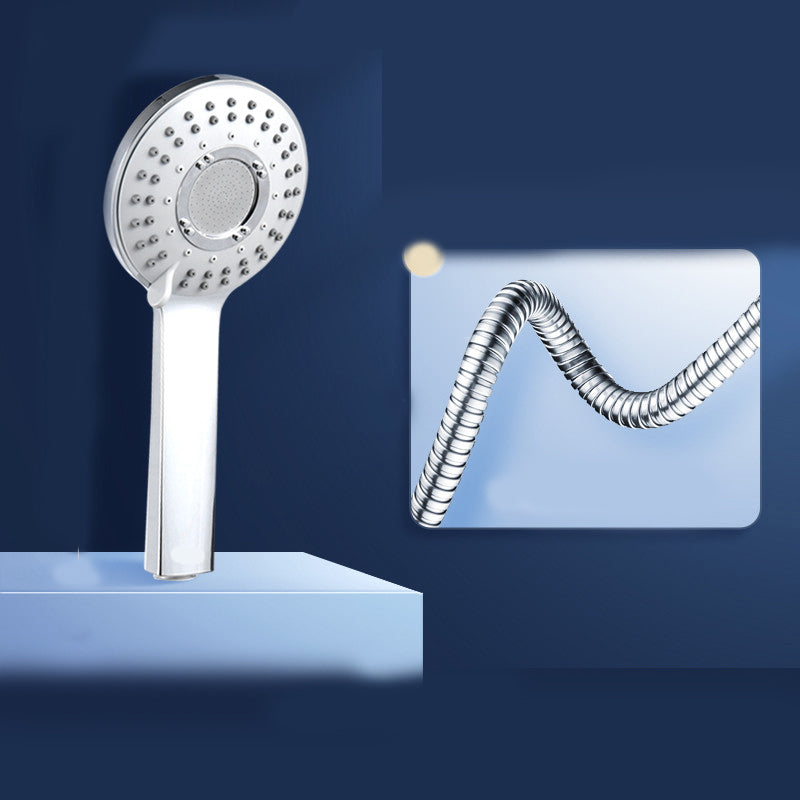 BowLift | Round Self-Cleaning Handheld Shower Adjustable Water Flow Wall Mounted Hand Shower