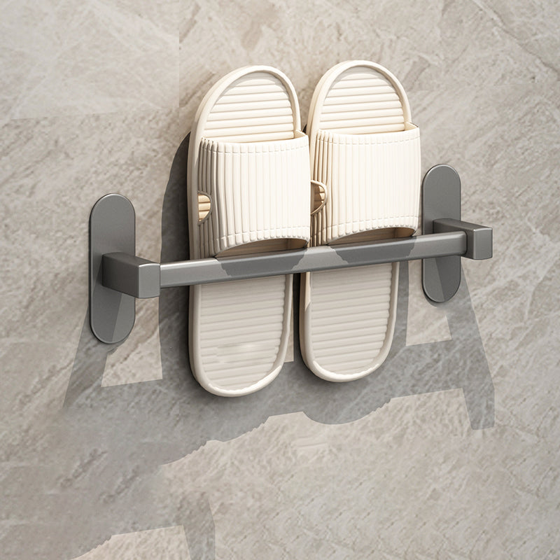 BowLift | Gray Bathroom Accessory Set Modern 1/2 - Piece Bathroom Shelf Rustproof