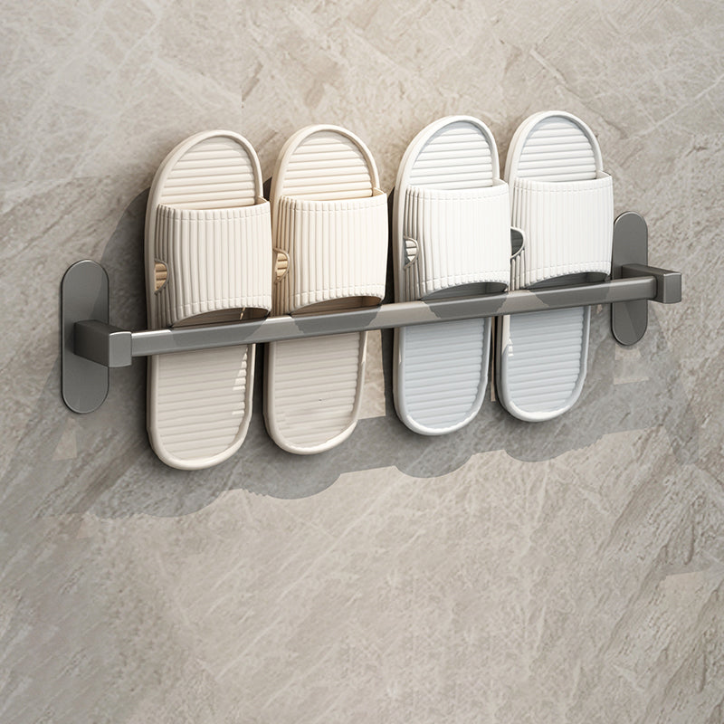 BowLift | Gray Bathroom Accessory Set Modern 1/2 - Piece Bathroom Shelf Rustproof