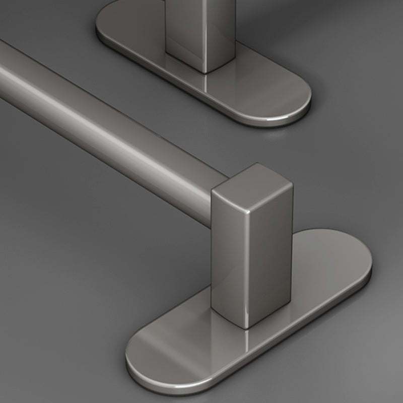 BowLift | Gray Bathroom Accessory Set Modern 1/2 - Piece Bathroom Shelf Rustproof