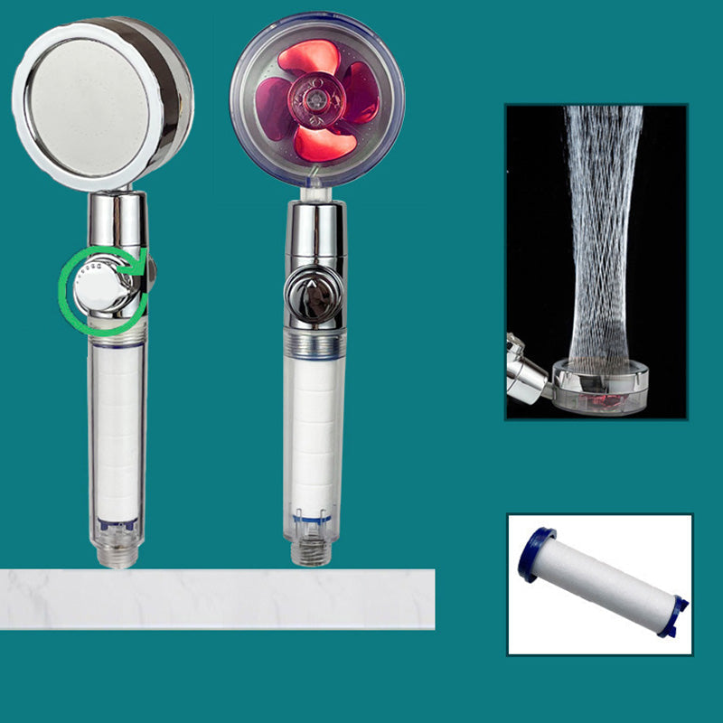 BowLift | Modern Round Handheld Showerhead Rain Spray Head made of Plastic