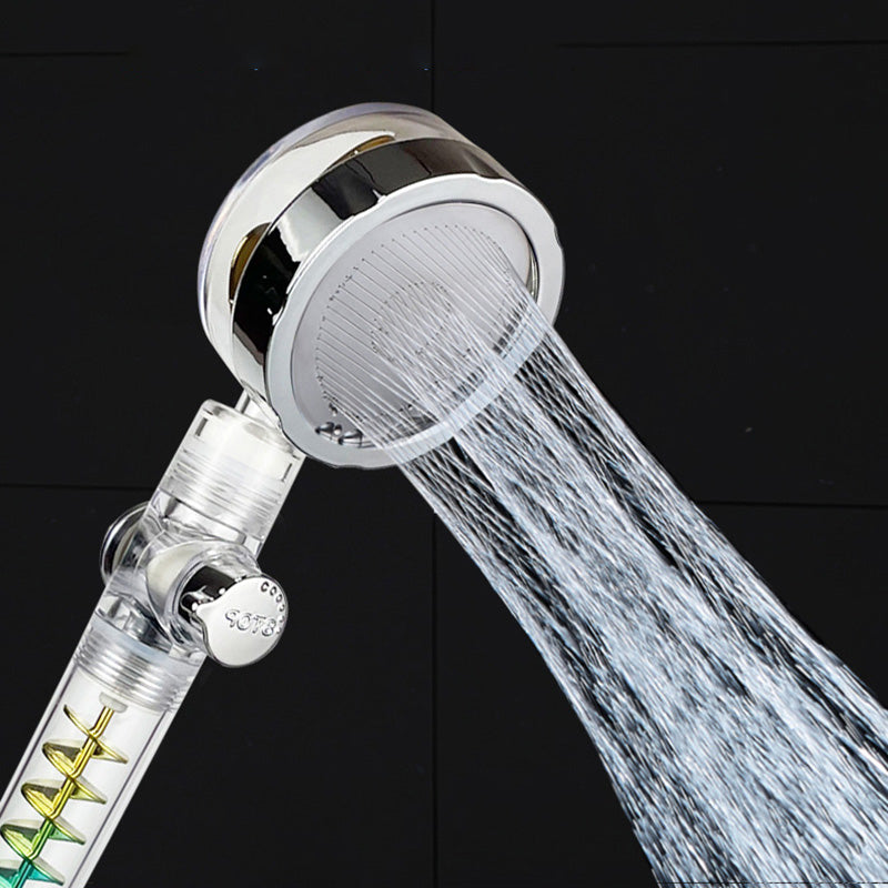 BowLift | Modern Round Handheld Showerhead Rain Spray Head made of Plastic