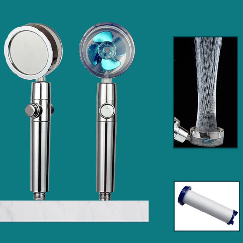 BowLift | Modern Round Handheld Showerhead Rain Spray Head made of Plastic