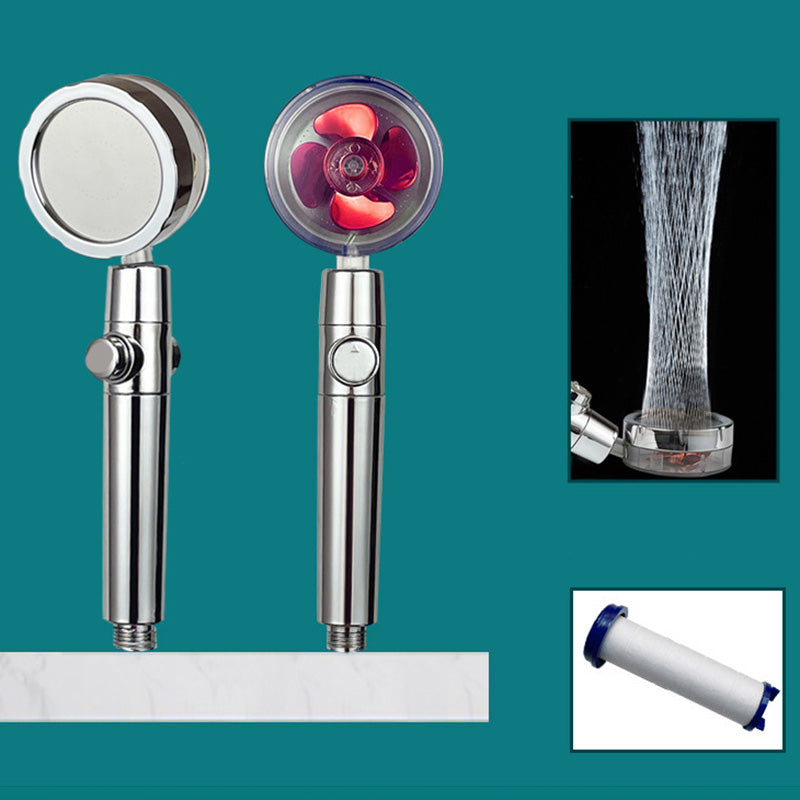 BowLift | Modern Round Handheld Showerhead Rain Spray Head made of Plastic