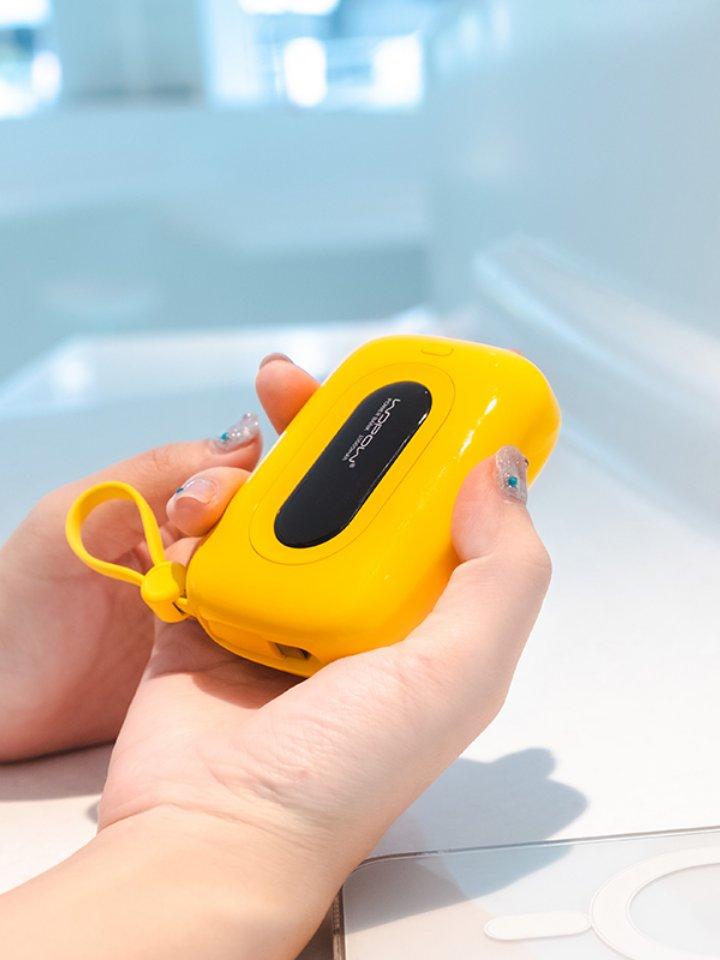 BowLift | 10000mAh Built-in Dual Cable Power Bank