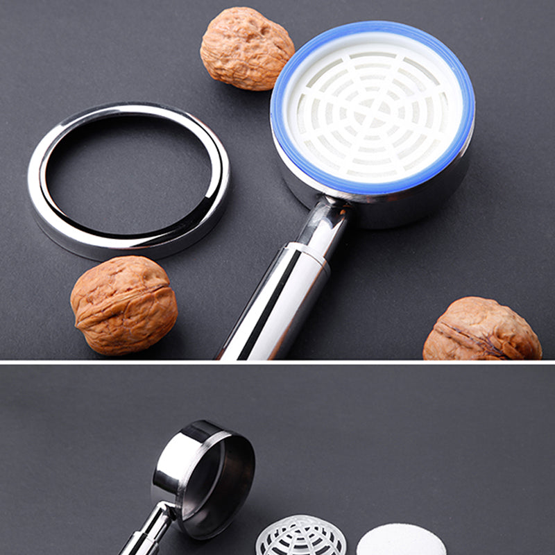BowLift | Modern Stainless Steel Handheld Shower Water Filtration Round Shower Head