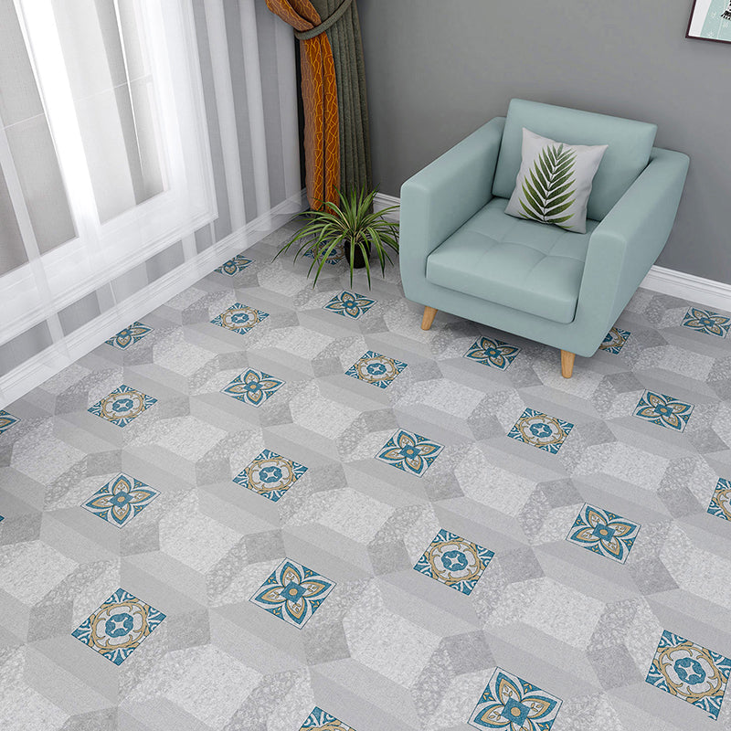 BowLift | Fabric Look Plastic Floor Square Edge Waterproof Floor Tile