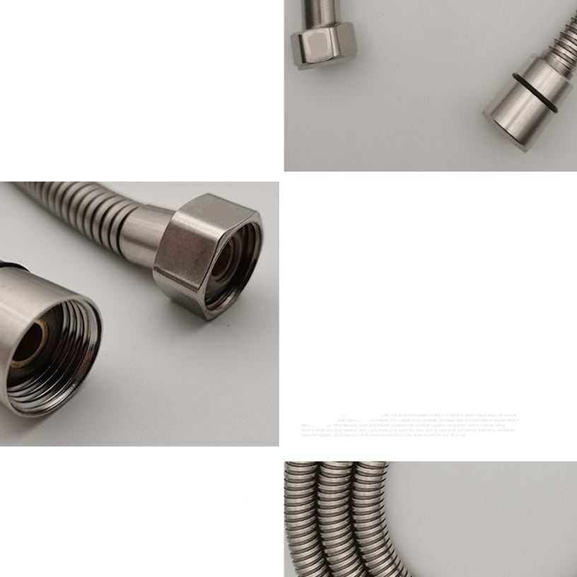 BowLift | Round Handheld Shower Water Saving Showerhead Made of Stainless Steel