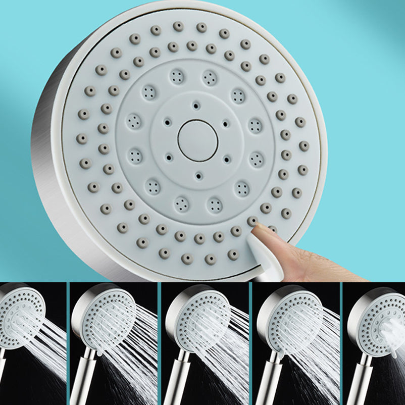 BowLift | Stainless Steel Round Hand Shower Adjustable Spray Pattern Shower Head