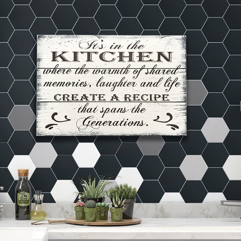 BowLift | Hexagonal Peel and Stick Tiles Modern Peel and Stick Backsplash 20 Pack for the Bathroom