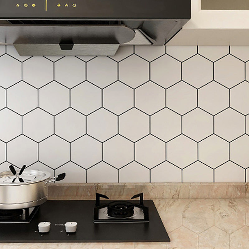BowLift | Hexagonal Peel-and-Stick Tiles Mosaic Tile Peel-and-Stick Backsplash