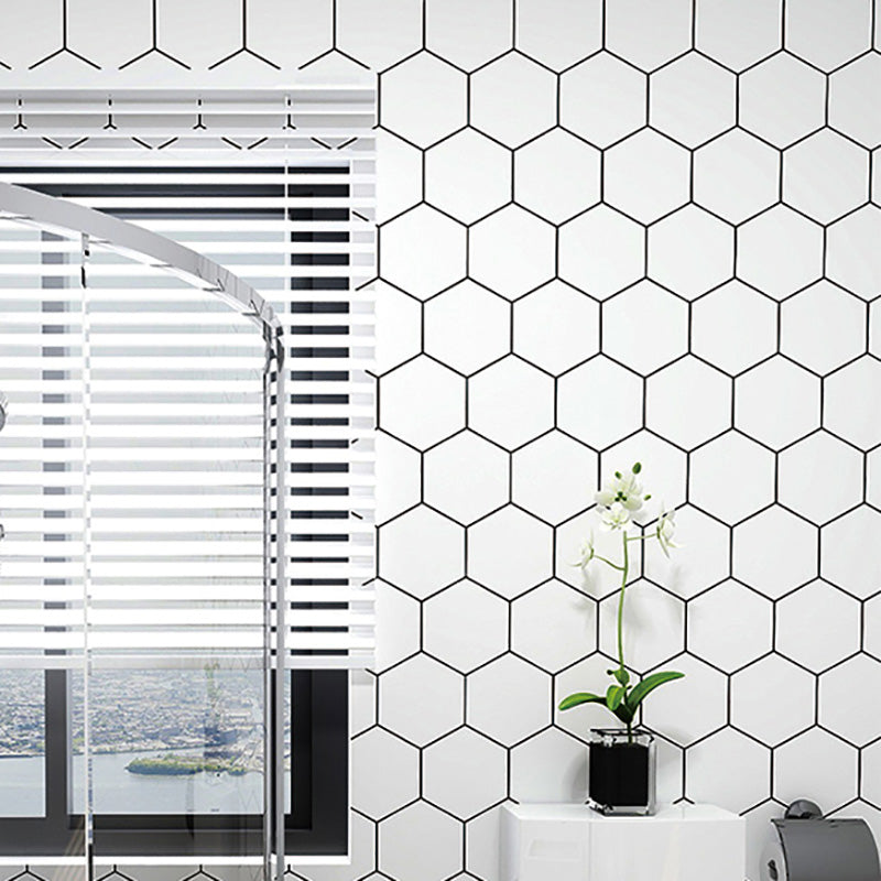 BowLift | Hexagonal Peel-and-Stick Tiles Mosaic Tile Peel-and-Stick Backsplash