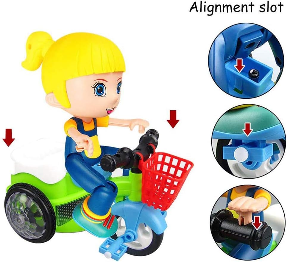 BowLift | Stunt Spin Dance Electric Tricycle Toy
